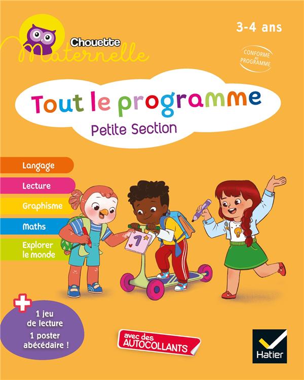 CHOUETTE MATERNELLE TOUT LE PROGRAMME PS