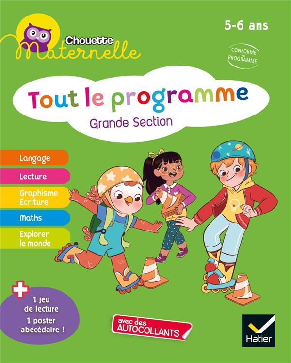 CHOUETTE MATERNELLE TOUT LE PROGRAMME  GS