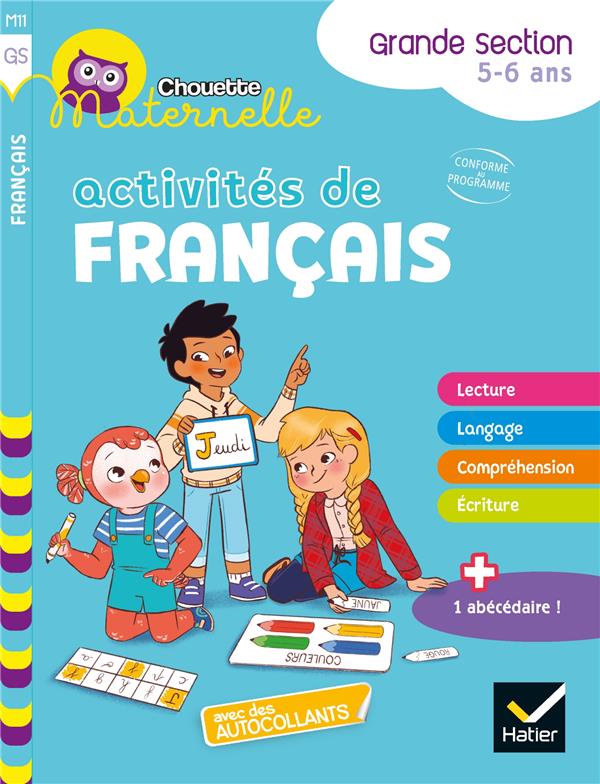 CHOUETTE MATERNELLE ACTIVITES DE FRANCAIS GRANDE SECTION