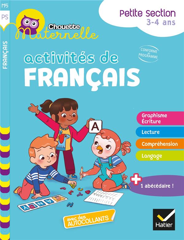 CHOUETTE MATERNELLE ACTIVITES DE FRANCAIS PETITE SECTION