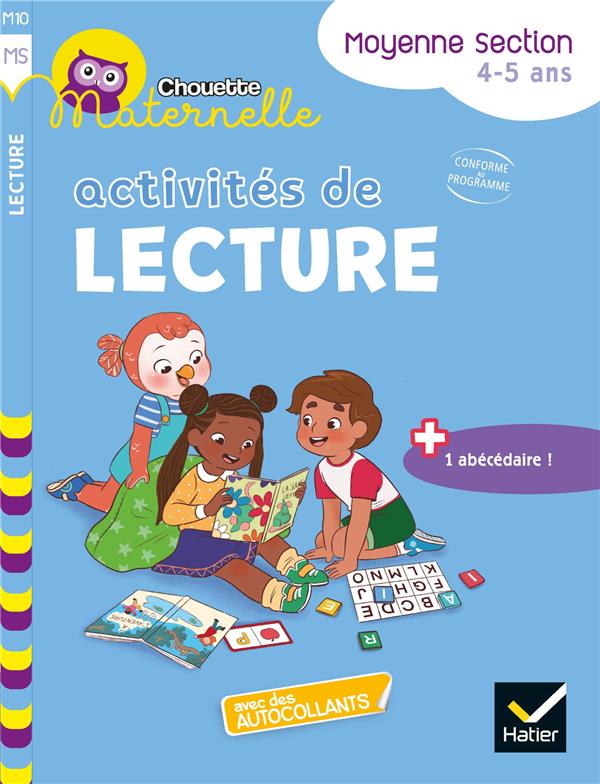 CHOUETTE MATERNELLE ACTIVITES DE LECTURE MOYENNE SECTION