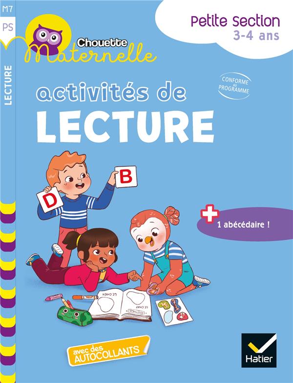 CHOUETTE MATERNELLE ACTIVITES DE LECTURE PETITE SECTION