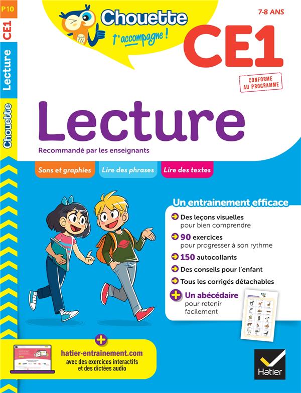 CHOUETTE - LECTURE CE1 - CAHIER D'ENTRAINEMENT RECOMMANDE PAR LES ENSEIGNANTS