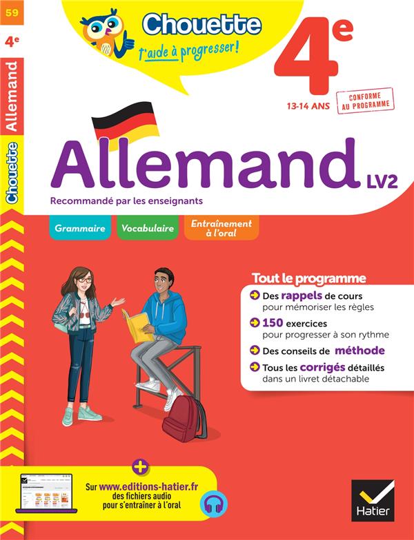 ALLEMAND 4E - LV2 (A1+, A2) - CAHIER DE REVISION ET D'ENTRAINEMENT