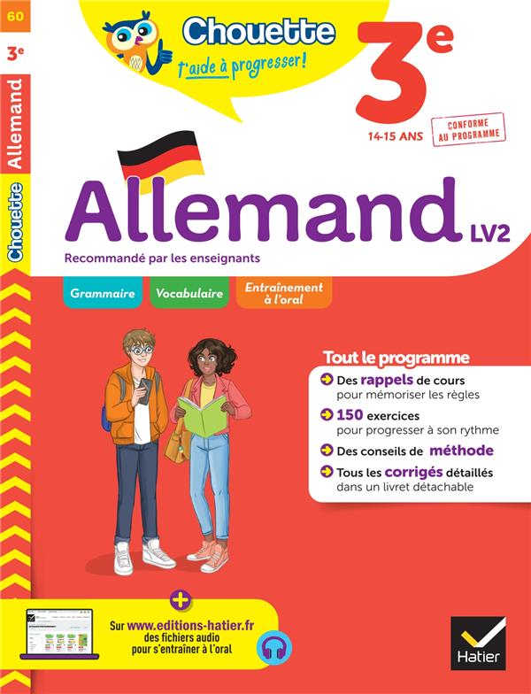 ALLEMAND 3E - LV2 (A2, A2+) - CAHIER DE REVISION ET D'ENTRAINEMENT