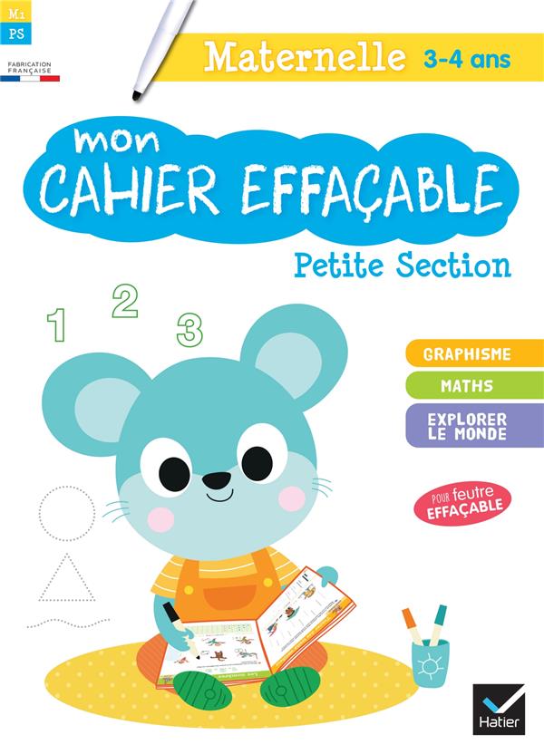 MON CAHIER EFFACABLE PETITE SECTION