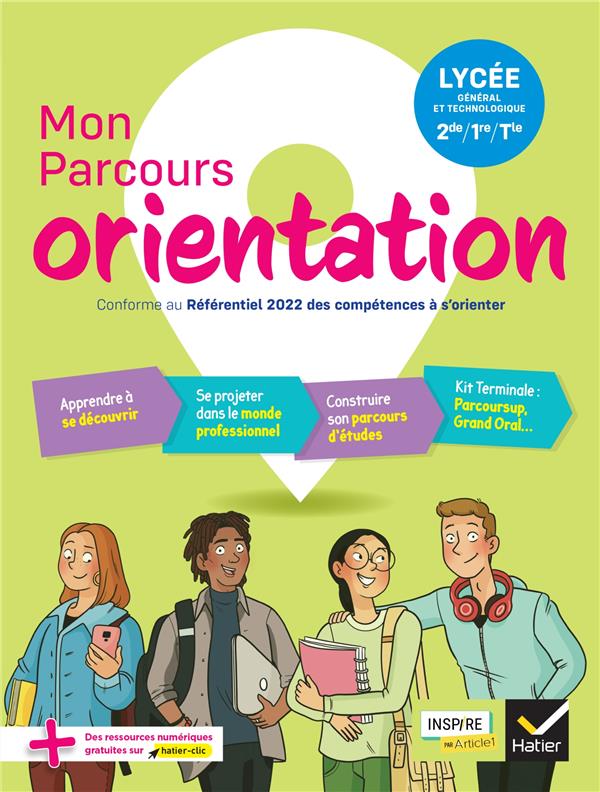 MON PARCOURS ORIENTATION - ED. 2024 - CAHIER DE L'ELEVE