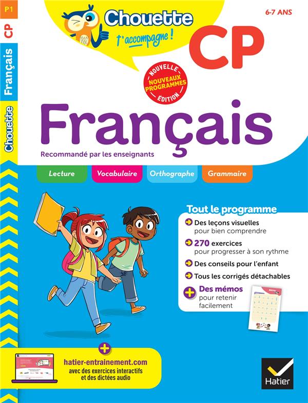 CHOUETTE - FRANCAIS CP - CAHIER D'ENTRAINEMENT RECOMMANDE PAR LES ENSEIGNANTS