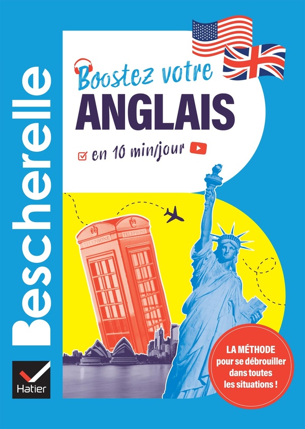 BESCHERELLE - BOOSTEZ VOTRE ANGLAIS ! 48 EPISODES, 10 MINUTES PAR JOUR - POUR TOUS CEUX QUI VEULENT