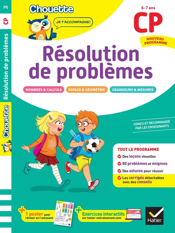 RESOLUTION DE PROBLEMES CP - CAHIER DE SOUTIEN NOUVEAU PROGRAMME - LECONS ET EXERCICES CORRIGES