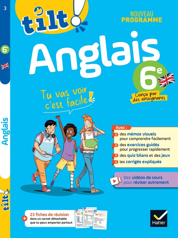 TON CAHIER D'ENTRAINEMENT - ANGLAIS 6E NOUVEAU PROGRAMME - POUR PROGRESSER FACILEMENT