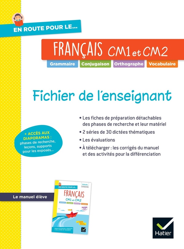 EN ROUTE POUR LE FRANCAIS ! CM1 CM2 - ED. 2025 - FICHIER DE L'ENSEIGNANT