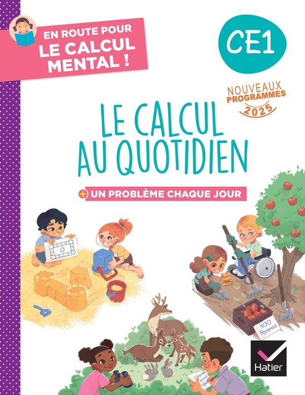 EN ROUTE POUR LE CALCUL MENTAL ! LE CALCUL AU QUOTIDIEN CE1 - ED. 2025 - CAHIER ELEVE