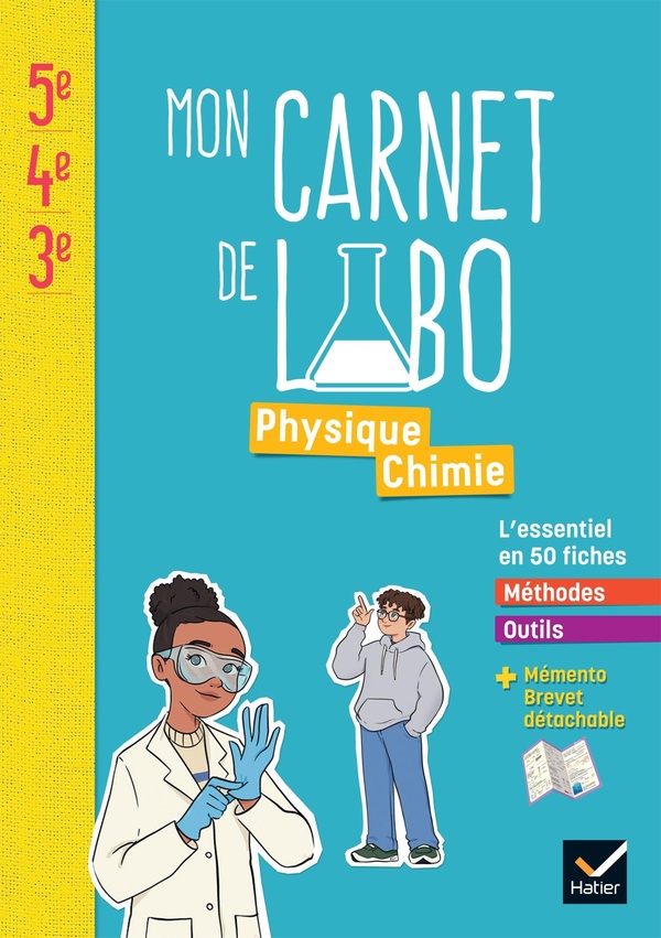 MICROMEGA PHYSIQUE CHIMIE CYCLE 4 - ED 2025 - MON CARNET DE LABO