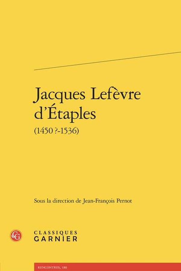 JACQUES LEFEVRE D'ETAPLES