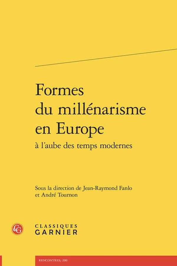 FORMES DU MILLENARISME EN EUROPE