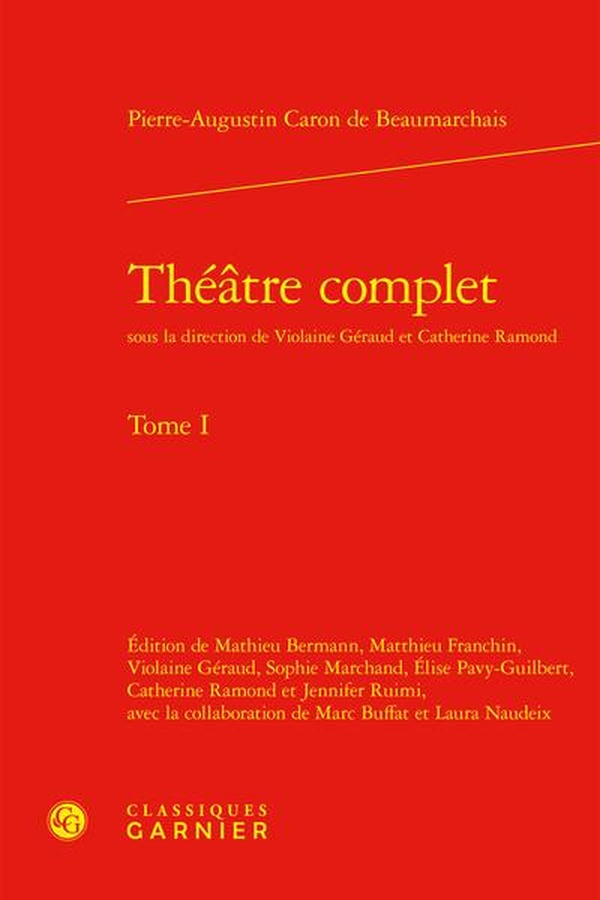 THEATRE COMPLET - TOME I