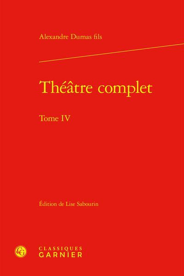 THEATRE COMPLET - TOME IV