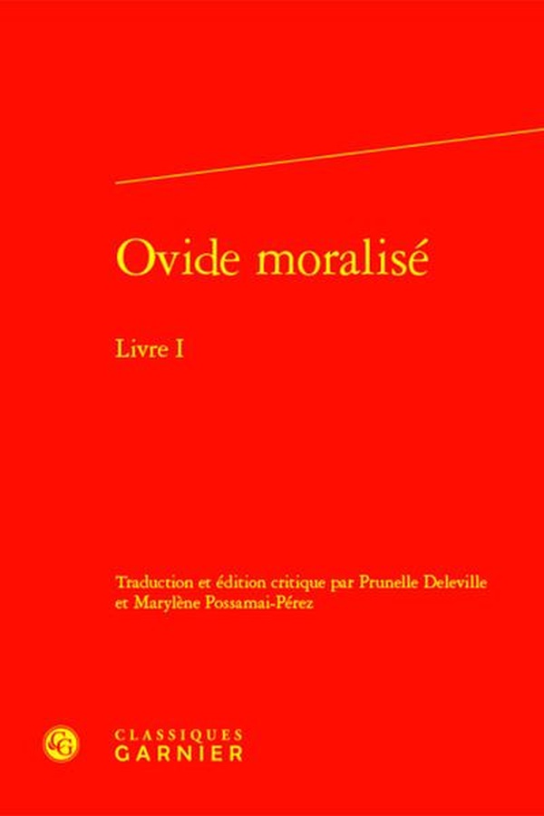 OVIDE MORALISE - LIVRE I