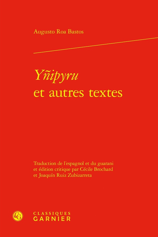 YNIPYRU ET AUTRES TEXTES