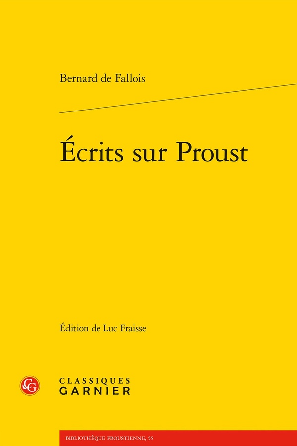 ECRITS SUR PROUST