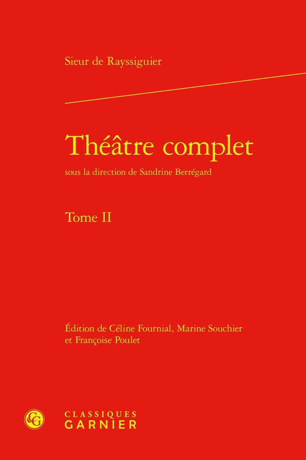 THEATRE COMPLET - TOME II