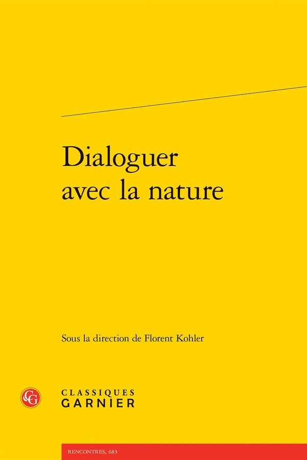 DIALOGUER AVEC LA NATURE