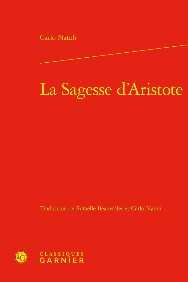 LA SAGESSE D'ARISTOTE