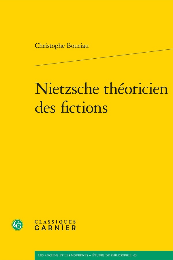 NIETZSCHE THEORICIEN DES FICTIONS