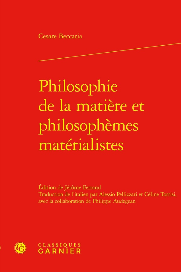 PHILOSOPHIE DE LA MATIERE ET PHILOSOPHEMES MATERIALISTES