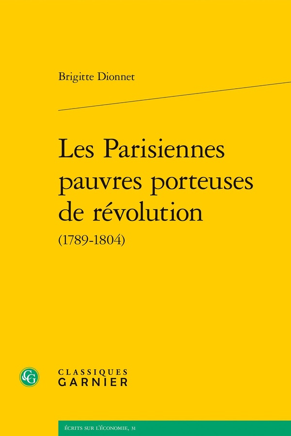 LES PARISIENNES PAUVRES PORTEUSES DE REVOLUTION