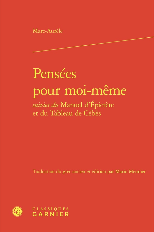 PENSEES POUR MOI-MEME