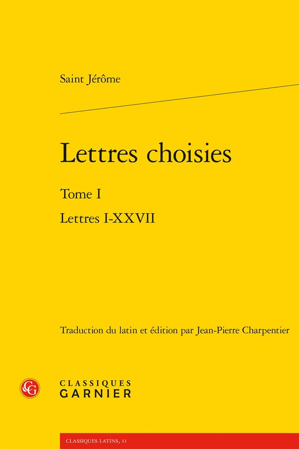 LETTRES CHOISIES. TOME I - LETTRES I-XXVII