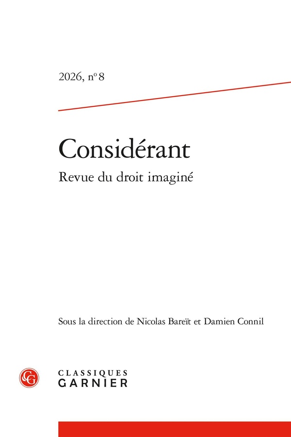 CONSIDERANT - REVUE DU DROIT IMAGINE - 2026, N  8