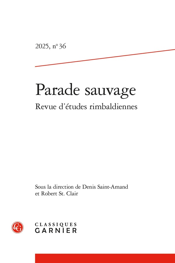 PARADE SAUVAGE - 2025, N  36