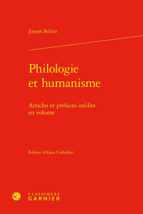 PHILOLOGIE ET HUMANISME - ARTICLES ET PREFACES INEDITS EN VOLUME