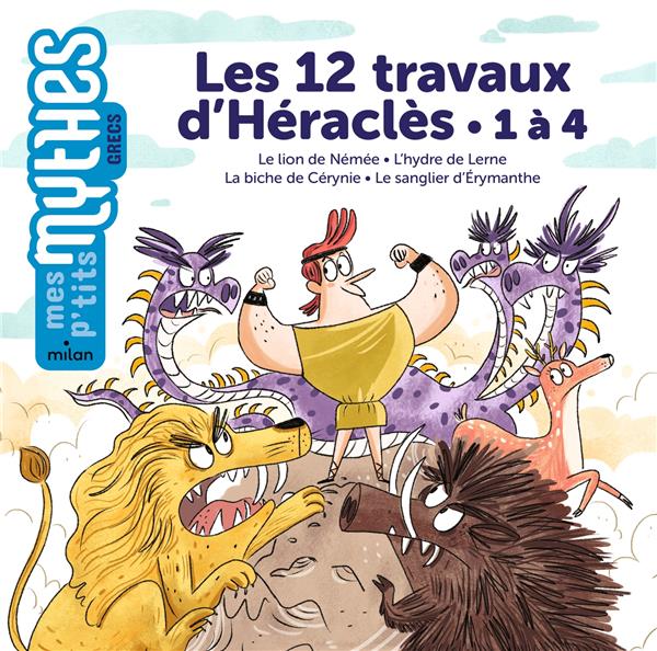 LES 12 TRAVAUX D'HERACLES - 1 A 4