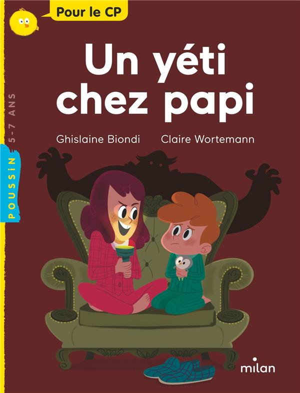 POCHE POUSSIN - UN YETI CHEZ PAPI