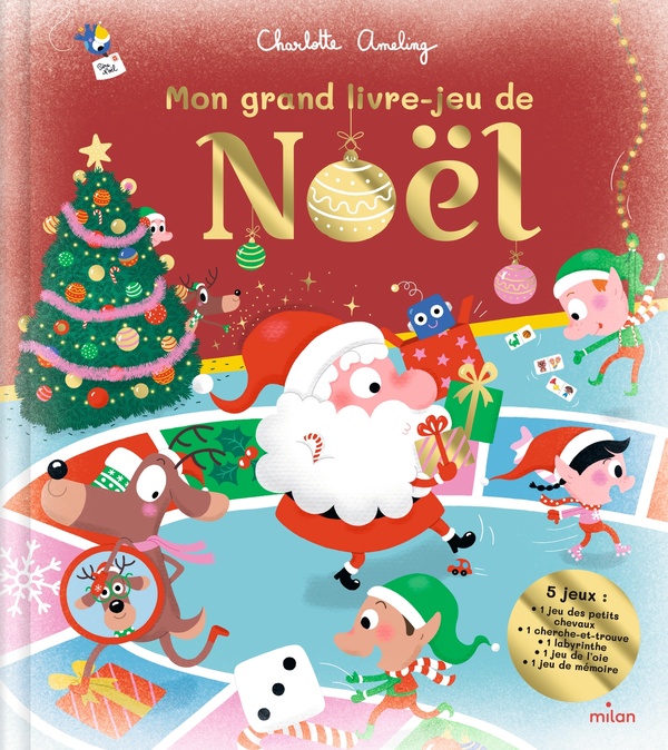 MON GRAND LIVRE-JEU DE NOEL