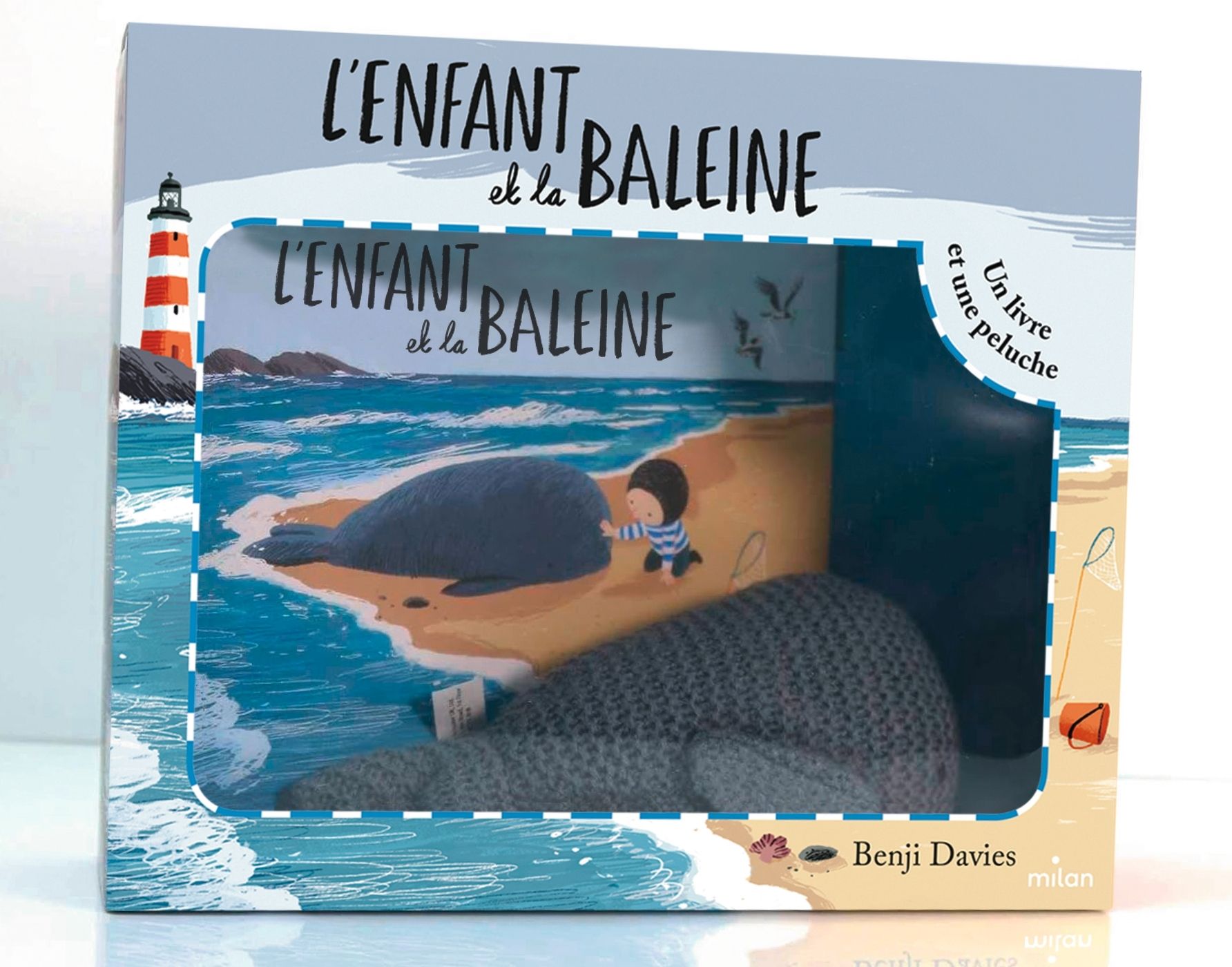 L'ENFANT ET LA BALEINE (COFFRET LIVRE + PELUCHE)