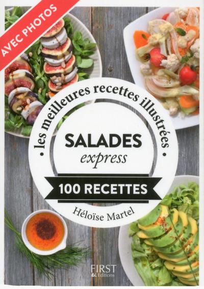 LE PETIT LIVRE DE - SALADES EXPRESS EN 100 RECETTES