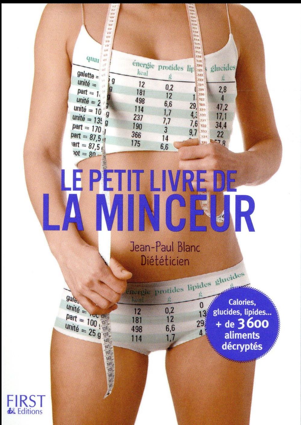 LE PETIT LIVRE DE - LA MINCEUR