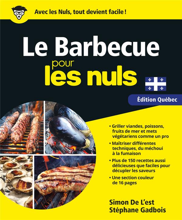 LE BARBECUE POUR LES NULS, ED. QUEBEC