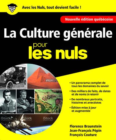 LA CULTURE GENERALE POUR LES NULS - NOUVELLE EDITION SPECIALE QUEBEC