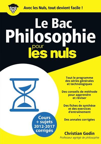 LE BAC PHILOSOPHIE POUR LES NULS