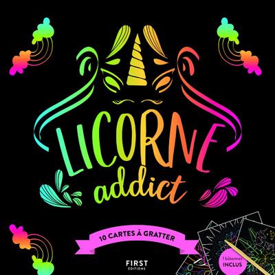 CARTES A GRATTER - LICORNE ADDICT