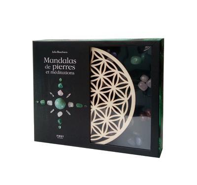 COFFRET MANDALAS DE PIERRES ET MEDITATIONS