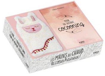 COFFRET INSTANT COCOONING - BOUILLOTTE LAMA - LES MAINS AU CHAUD, LE COEUR HEUREUX