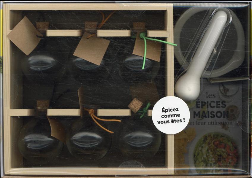 COFFRET MA FABRIQUE A EPICES - BOITE ET ACCESSOIRE