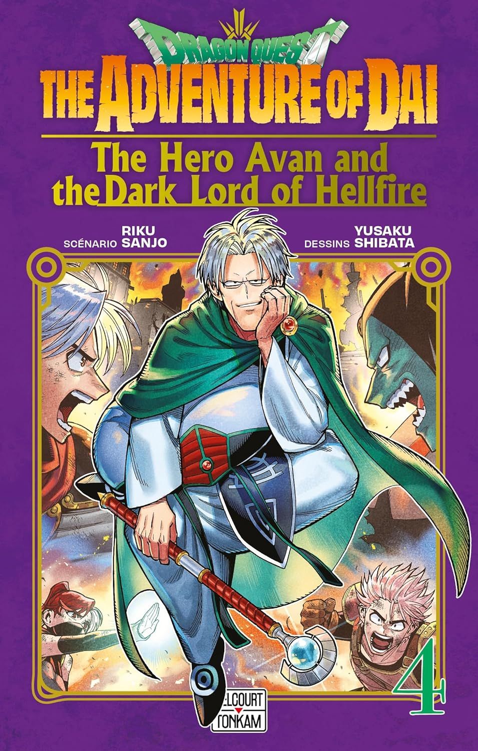 DRAGON QUEST - THE ADVENTURE OF DAI - THE HERO AVAN AND THE DARK LORD OF HELLFIRE T04